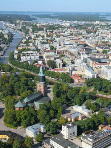 city of turku from the air v2